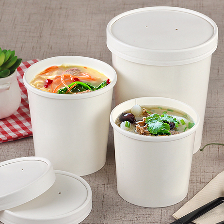 Takeaway Soup Cups with Lids