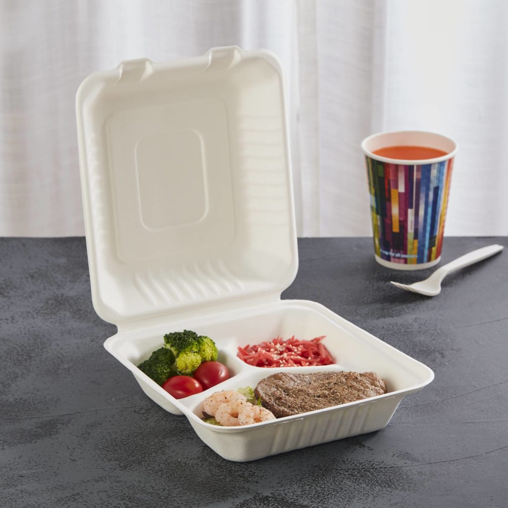 3 compartment lunch box