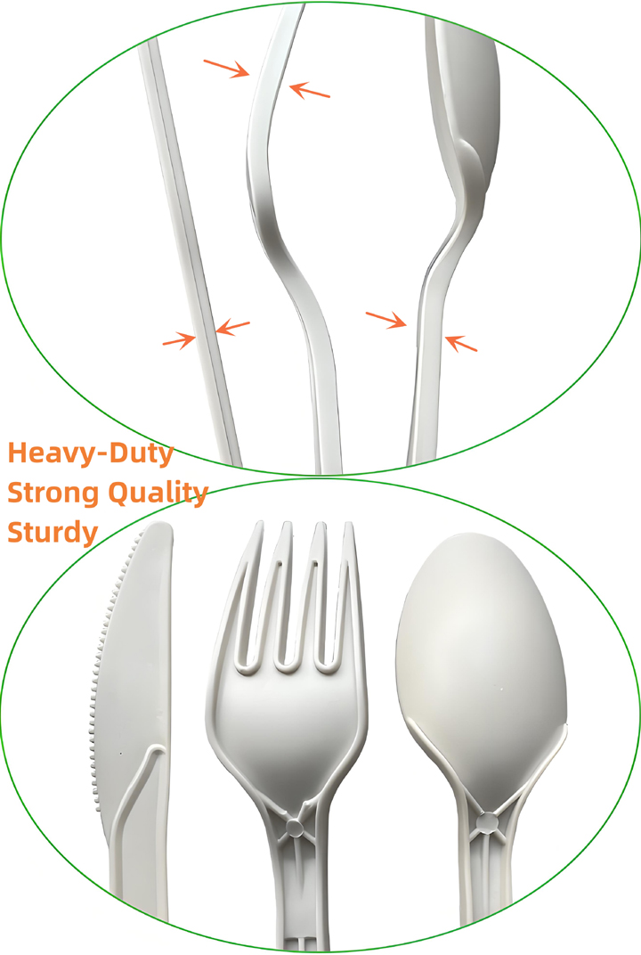 cornstarch fork spoon knife